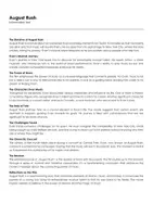 Aperçu - Feuilles d'exercices - August Rush (fiches de travail en anglais sur le film) - Page de couverture