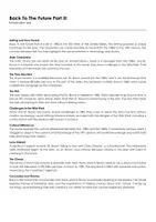 Aperçu - Feuilles d'exercices - Back To The Future Part III (fiches de travail en anglais sur le film) - Page de couverture
