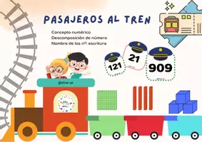 Vista previa - Unidades / Secuencias / Situaciones de Aprendizaje - PASAJEROS AL TREN - Portada