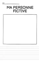Vorschau - Arbeitsblätter - ma person fictive: fiktive Personenbeschreibung auf Französisch (inkl. Zeichnung) - Deckblatt