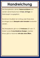 Vorschau - Anderer Materialtyp - Feriencountdown: Sommerferien-Stempelkarte - Seite 1
