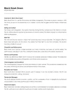 Aperçu - Feuilles d'exercices - Black Hawk Down (fiches de travail en anglais sur le film) - Page de couverture