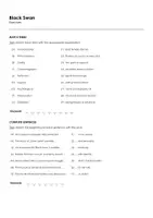 Aperçu - Feuilles d'exercices - Black Swan (fiches de travail en anglais sur le film) - Page 1