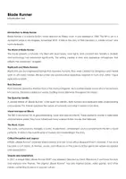 Aperçu - Feuilles d'exercices - Blade Runner (fiches de travail en anglais sur le film) - Page de couverture