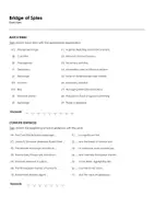 Aperçu - Feuilles d'exercices - Bridge of Spies (fiches de travail en anglais sur le film) - Page 1