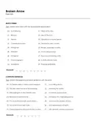 Aperçu - Feuilles d'exercices - Broken Arrow (fiches de travail en anglais sur le film) - Page 1