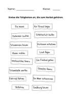 Vorschau - Arbeitsblätter - Der Herbst - 2. Klasse - Sachunterricht - Seite 2