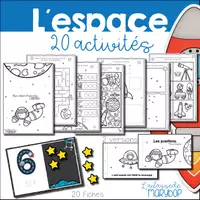 Aperçu - Jeux - Cahier d´activités - L´espace - Page de couverture