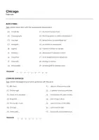 Aperçu - Feuilles d'exercices - Chicago (fiches de travail en anglais sur le film) - Page 1