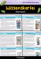 Vorschau - Stationenlernen - Klempner - Wissenskartei - Berufe - Deckblatt