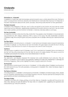 Aperçu - Feuilles d'exercices - Cinderella (fiches de travail en anglais sur le film) - Page de couverture