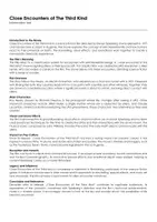 Aperçu - Feuilles d'exercices - Close Encounters of The Third Kind (fiches de travail en anglais sur le film) - Page de couverture