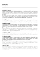 Aperçu - Feuilles d'exercices - Dark City (fiches de travail en anglais sur le film) - Page de couverture