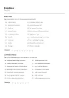 Aperçu - Feuilles d'exercices - Deadpool (fiches de travail en anglais sur le film) - Page 1