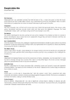 Aperçu - Feuilles d'exercices - Despicable Me (fiches de travail en anglais sur le film) - Page de couverture