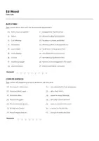 Aperçu - Feuilles d'exercices - Ed Wood (fiches de travail en anglais sur le film) - Page 1