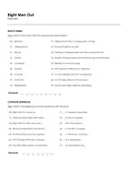 Aperçu - Feuilles d'exercices - Eight Men Out (fiches de travail en anglais sur le film) - Page 1