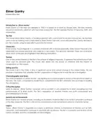 Aperçu - Feuilles d'exercices - Elmer Gantry (fiches de travail en anglais sur le film) - Page de couverture