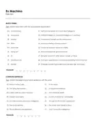 Aperçu - Matériel pour travaux manuels / dessin - Ex Machina (fiches de travail en anglais sur le film) - Page 1
