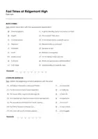 Aperçu - Feuilles d'exercices - Fast Times at Ridgemont High (fiches de travail en anglais sur le film) - Page 1