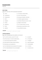 Aperçu - Matériel pour travaux manuels / dessin - Frankenstein (fiches de travail en anglais sur le film) - Page 1