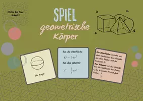 Vorschau - Spiele - Merk es dir! geometrische Körper - Deckblatt