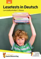 Vorschau - Arbeitsblätter - Übungsheft mit Lesetests in Deutsch 1. Klasse - Deckblatt