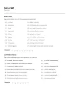 Aperçu - Feuilles d'exercices - Gone Girl (fiches de travail en anglais sur le film) - Page 1