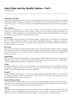 Aperçu - Feuilles d'exercices - Harry Potter and the Deathly Hallows – Part 2 (fiches de travail en anglais sur le film) - Page de couverture