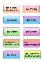 Vorschau - Arbeitsblätter - Materialpaket Buchvorstellung Buchempfehlung - Seite 1