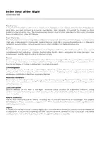 Aperçu - Feuilles d'exercices - In the Heat of the Night (fiches de travail en anglais sur le film) - Page de couverture