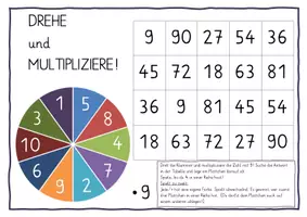 Vorschau - Unterrichtsreihen - Einmaleins von 9 - Dreh und multipliziere! - Seite 2