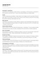 Aperçu - Feuilles d'exercices - Jackie Brown (fiches de travail en anglais sur le film) - Page de couverture