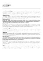 Aperçu - Feuilles d'exercices - Jerry Maguire (fiches de travail en anglais sur le film) - Page de couverture