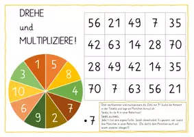 Vorschau - Unterrichtsreihen - Einmaleins von 7 - Dreh und multipliziere! - Seite 2