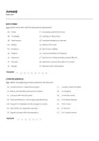 Aperçu - Feuilles d'exercices - Jumanji (fiches de travail en anglais sur le film) - Page 1