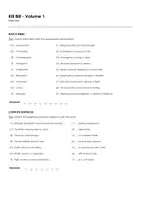 Aperçu - Feuilles d'exercices - Kill Bill - Volume 1 (fiches de travail en anglais sur le film) - Page 1