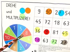 Vorschau - Unterrichtsreihen - Einmaleins von 9 - Dreh und multipliziere! - Seite 1