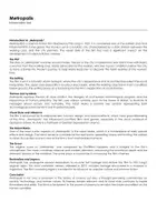 Aperçu - Matériel pour travaux manuels / dessin - Metropolis (fiches de travail en anglais sur le film) - Page de couverture