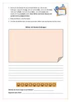 Vorschau - Arbeitsblätter - Wörter mit typischen Nachsilben/Suffixen kennenlernen und üben (Zeitschriftenrallye: Wörter aus Zeitschriften ausschreiben) - Seite 1