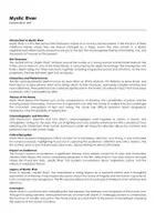 Aperçu - Matériel pour travaux manuels / dessin - Mystic River (fiches de travail en anglais sur le film) - Page de couverture