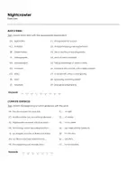 Aperçu - Feuilles d'exercices - Nightcrawler (fiches de travail en anglais sur le film) - Page 1