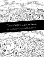 Aperçu - Apprentissages en autonomie - Coloriage de fin d'année (multiplications & classes de mots) - Page de couverture