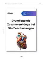 Vorschau - Arbeitsblätter - Lernheft für Schüler:innen - Stoffwechsel im Überblick (Biologie) - Seite 1