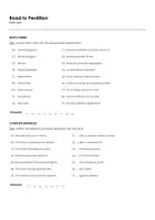 Aperçu - Feuilles d'exercices - Road to Perdition (fiches de travail en anglais sur le film) - Page 1