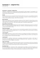 Aperçu - Feuilles d'exercices - Terminator 2 - Judgment Day (fiches de travail en anglais sur le film) - Page de couverture