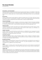 Aperçu - Matériel pour travaux manuels / dessin - The Great Dictator (fiches de travail en anglais sur le film) - Page de couverture
