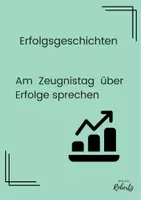Vorschau - Arbeitsblätter - Erfolgsgeschichten am Zeugnistag - Deckblatt