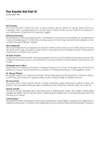 Aperçu - Feuilles d'exercices - The Karate Kid Part III (fiches de travail en anglais sur le film) - Page de couverture