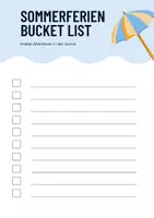 Vorschau - Arbeitsblätter - Bucketlist Sommerferien - Seite 3